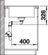 Actual product image Blanco METRA 5 S-F (85 cm, 49 cm)