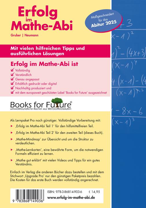 Immagine prodotto Erfolg im Mathe-Abi 2025 Hessen Leistungskurs Prfungsteil 2: Wissenschaftlicher Taschenrechner (Tedesco, Jochen Lohrbächer, 2024)