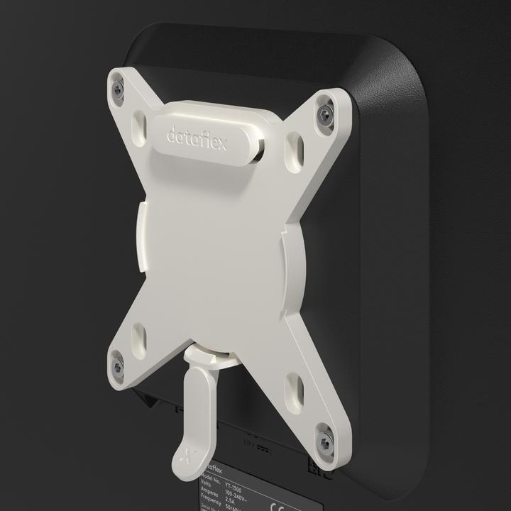 Actual product image Dataflex Viewmate VESA quick release mount, white (52.990)
