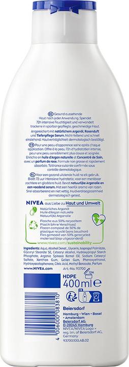 Image du produit NIVEA Body Lotion Rosenblüte DUO (Lotion pour le corps, 800 ml)