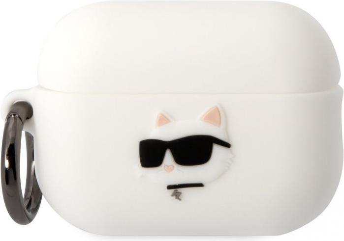 Image du produit Karl Lagerfeld Airpods Pro 2 Logo NFT Tête de Choupette Etui en silicone (Sac pour écouteurs)