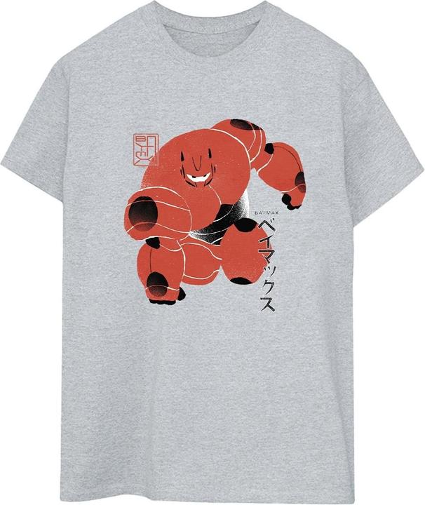Immagine prodotto Disney Big Hero 6 Baymax Suite Pose Maglietta Ampia Donna (S)