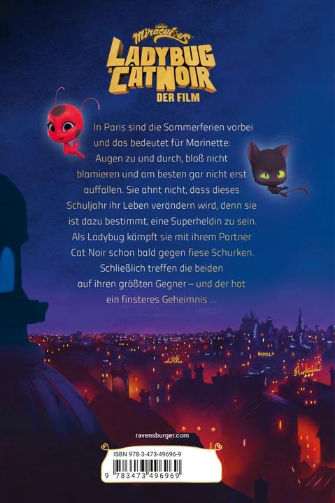 Productafbeelding Ravensburger Miraculous: Ladybug und Cat Noir - Das Buch zum Film (Duits, Edina Eidner, 2023)