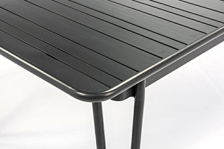 Immagine prodotto Ezeis AMBROISE Tavolo da pranzo automatico allungabile in alluminio per 8/10p. Prezzo per 1 pezzo (242 cm)