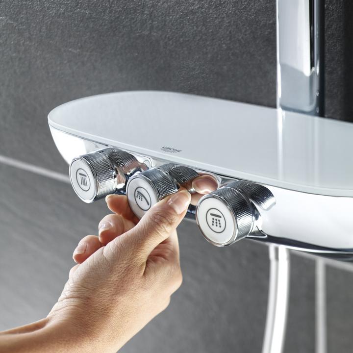 Actual product image Grohe Rainshower System SmartControl Duo 360 shower system (2 Beam types, 9 l/min)
