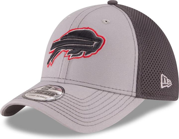 New Era 39Thirty Stretch Mesh Cap - Buffalo Bills - M/L (M/L)