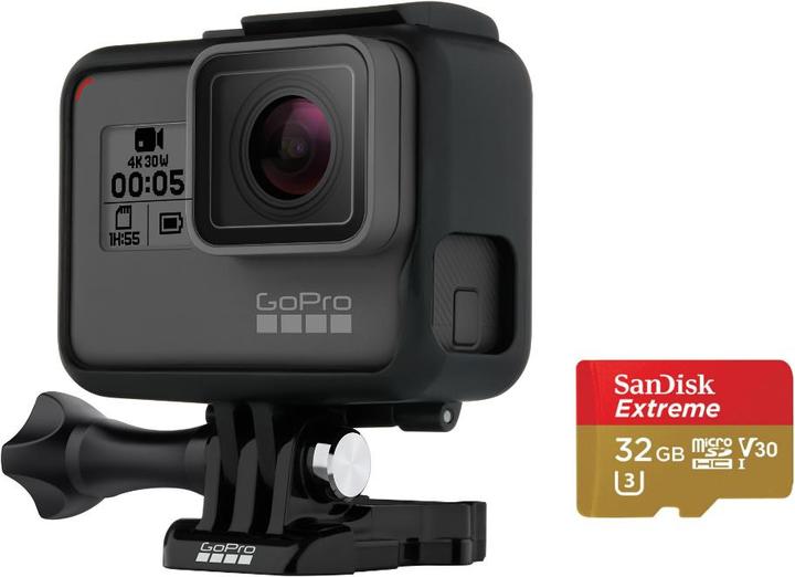 GoPro Hero 5 Black inkl. 32GB micro SD-Karte
