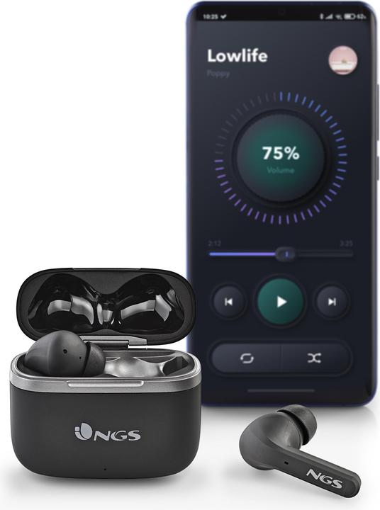 Image du produit NGS Artica crown black (8 h, Sans fil)