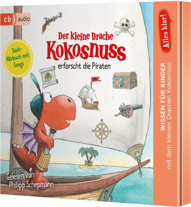 Actual product image All clear! The little dragon coconut explores the pirates (Ingo Siegner, Philipp Schepmann, Alfred Dieler, German)