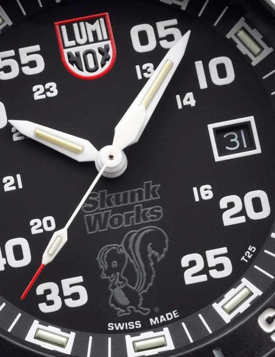 Actual product image Luminox F117 x SKUNK WORKS HERITAGE 6440H SERIES (Pilot watch, 44 mm)
