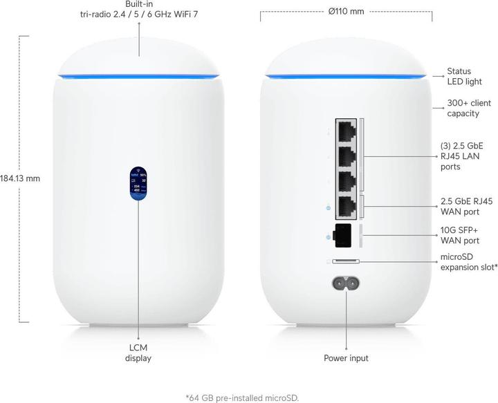 Produktbild Ubiquiti Dream Router 7