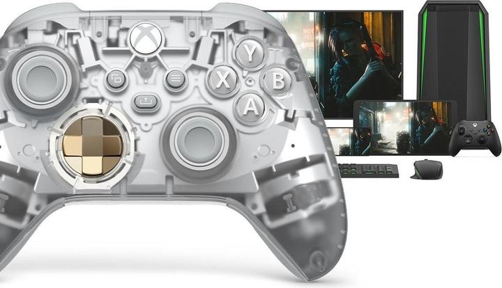 Image du produit Microsoft Manette sans fil Xbox - Ghost Cipher (édition spéciale) (Xbox Series S, Android, iOS, PC, Xbox Series X)