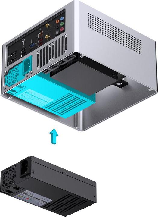 Image du produit Jonsbo N10, Case Silver (Mini-ITX)