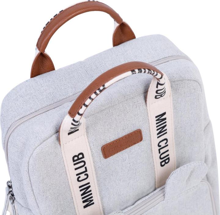 Image du produit Childhome Sac à dos pour enfants Club Signature canvas vieux blanc (7.40 l)