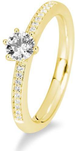 Immagine prodotto Breuning Anello di fidanzamento con pavé (50, 585/14 K Oro)