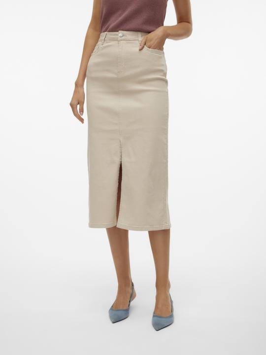 Actual product image Vero Moda VMLUCKY High waist long skirt denim skirt (M)