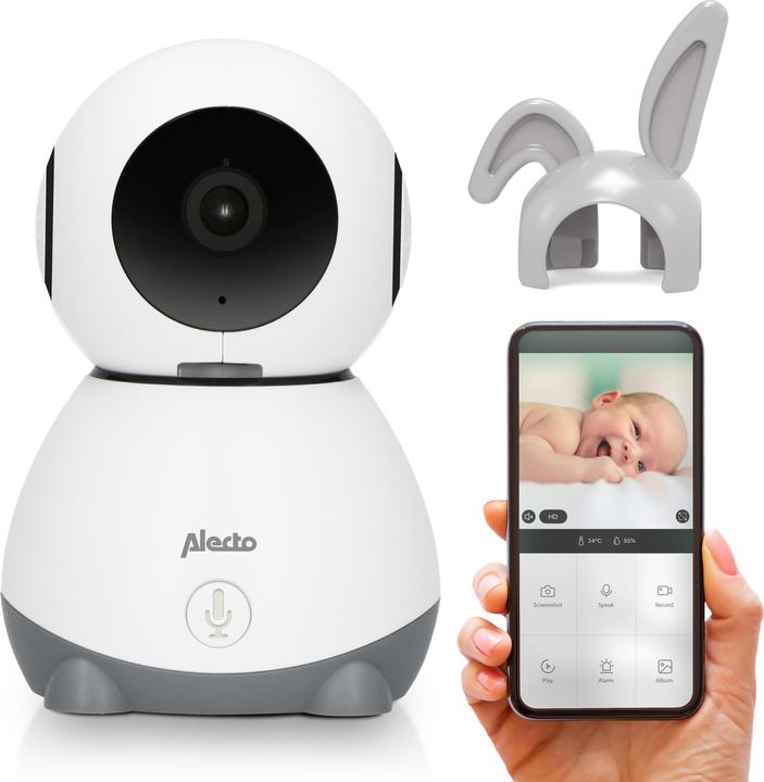 Alecto Smartbaby10 (Babyphone mit Kamera, 300 m)