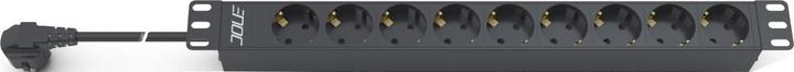 Actual product image Enoc Power strip 1U 9-way Schuko 3m EPU 09 (9 x, CEE 7/3, 3 m)