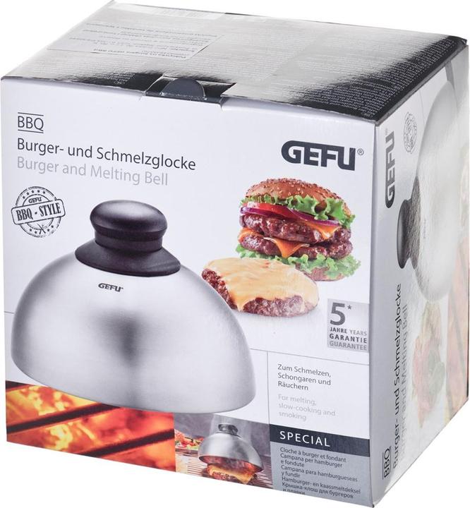 Image du produit GEFU Cloche à burger et à fondre BBQ