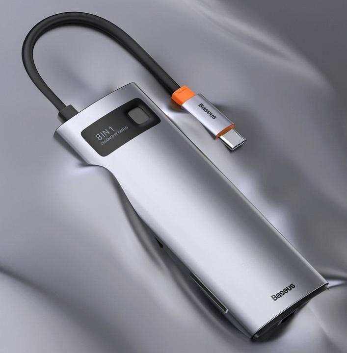 Produktbild Baseus Metal Gelam Series (USB-C, 8 Ports)