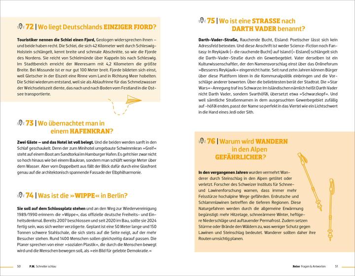 Produktbild P.M. Schneller schlau REISEN (Deutsch, Tino Falke, Christine Schulz-Reiss, Christian Haas, Astrid Viciano, Rainer Harf, Alexander Kauschanski, Chris Löwer, Kristian Flohr, Vanessa Leitschuh, Jan Berndorff, 2025)