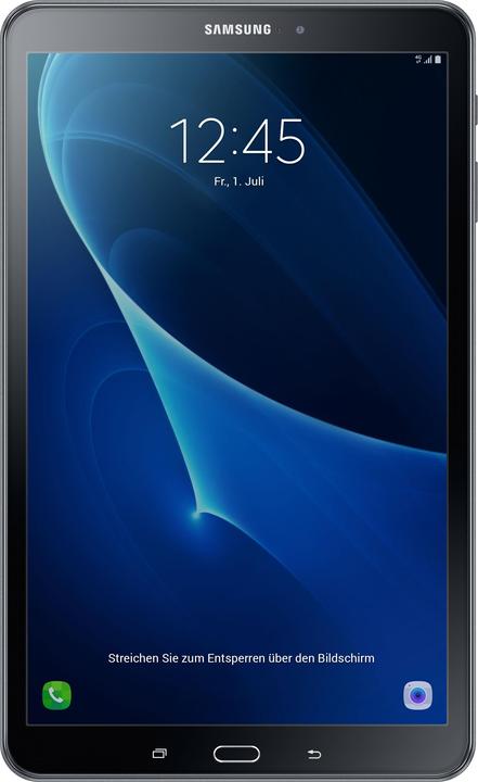 Produktbild Samsung Galaxy Tab A (4G, 10.10", 16 GB, Metallic Black)