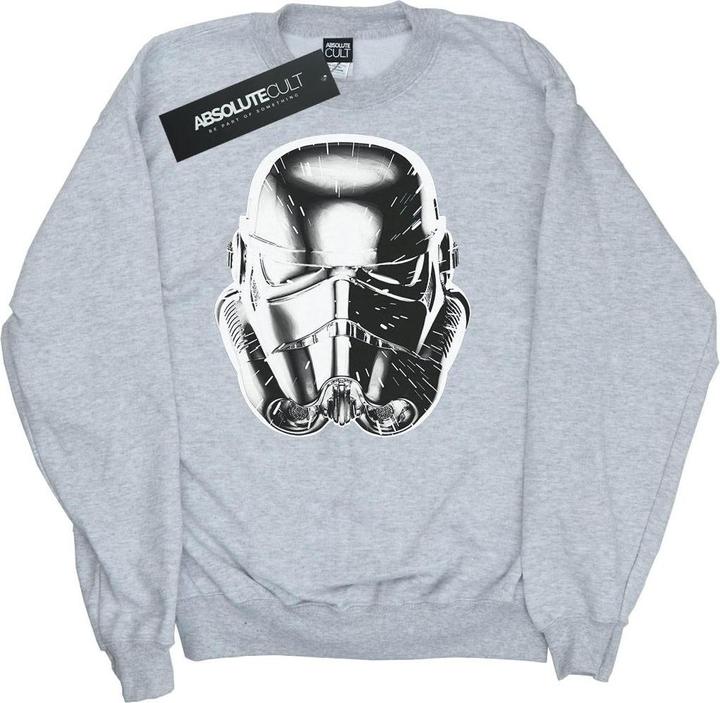 Star Wars Stormtrooper Warp Speed Helmet Sweatshirt Jungen