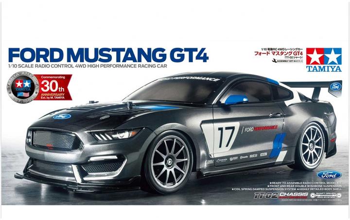 Immagine prodotto Tamiya 110 elettrico Ford Mustang GT4 (Kit)