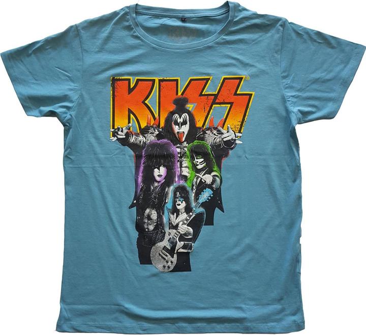 Immagine prodotto KISS Maglietta da adulto in cotone neon (M)