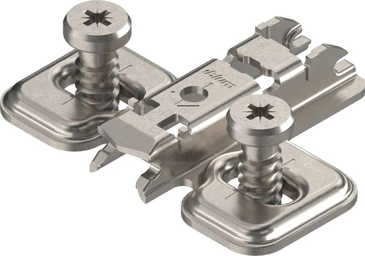 Image du produit Blum Plaques de montage cruciforme CLIP montage d'angle (1 pcs)