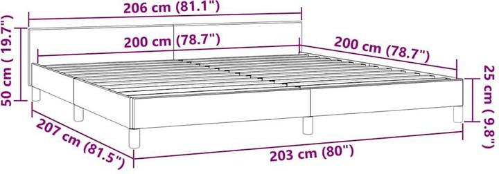 Actual product image VidaXL Tiffi (200 x 200 cm)
