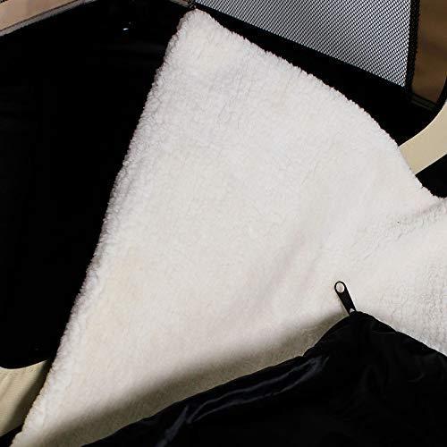 Produktbild Dibea Hundetransportbox M, Beige (Hund, Katze, Kleintier, Waschbar, Atmungsaktiv, Abschliessbar, Komplett zu öffnen, Faltbar)