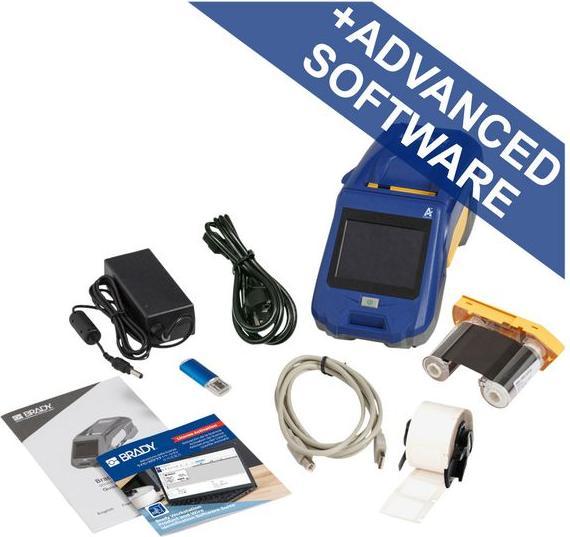 Actual product image Brady M611-EU-PWIDS, M611-EU label printer, mobile thermal transfer printer, LCD touchscreen, mi