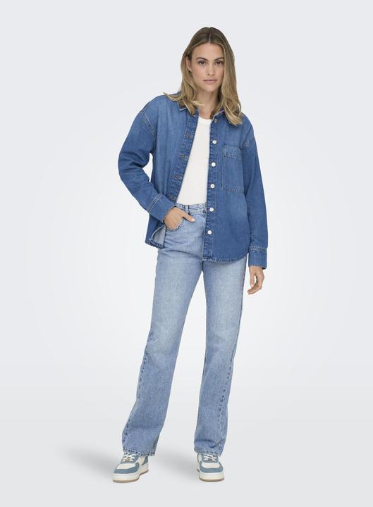 Image du produit Only ONLBILLIE Taille haute Coupe droite Jeans Straight-Fit jeans (W26/L32)