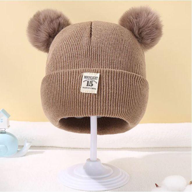 Produktbild MU Style Moonlight Series Kinder Winter Mütze inkl. Halswärmer (One Size)