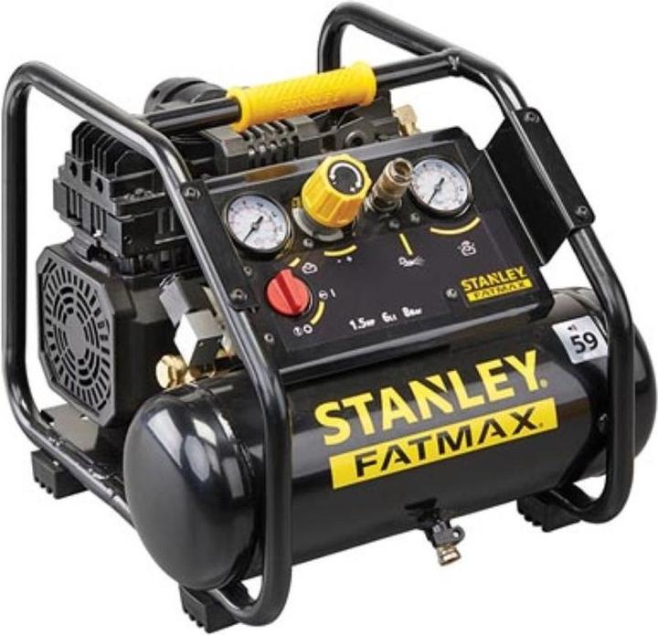 Stanley Compresseur bezol.WYCISZONY 6l 8b 1.5KM 160l/m.2c,FM (8 bar, 6 l)