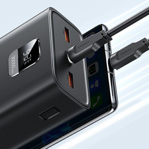 Produktbild Usams Yattu Series (30000 mAh, 65 W, 111 Wh)
