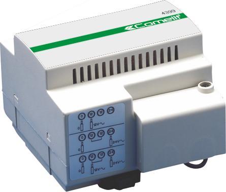 Comelit COME 4399 Alimentation 12Vdc 4A Max Entrée 110-240Vac
