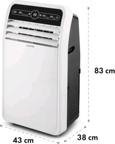 Produktbild Klarstein Metrobreeze 9 New York City mobile Klimaanlage Weiss (40 m², 9000 BTU/h)