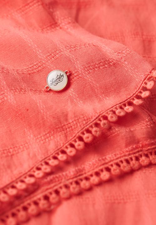 Produktbild Superdry strandkleid rückenfrei lang spitze (M)