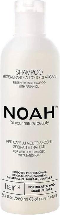 Image du produit Noah For Your Natural Beauty Shampoo Regenerating Hair 1.4 regenerujący szampon do włosów Argan Oil (250 ml, Shampoing liquide)
