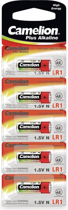 Camelion Signora (N) batteria alcalina Manga (5 pz., N, 945 mAh)