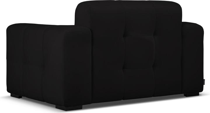 Actual product image Micadoni Velvet Sofa, "Kendal", 2 Seats, 156x103x79Made in Europe (4-seater, 3-seater, 2 person sofa)