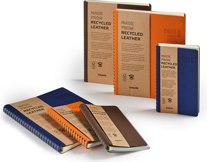 Actual product image Brepols Agenda Timing Calvi 2023 668700640 blue, 1W/2S, 17.1x22cm (A5, German, Dutch)