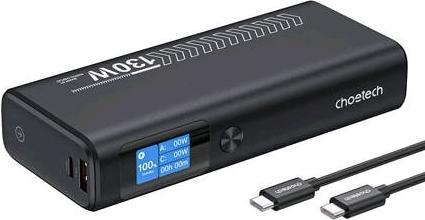 Actual product image Choetech Power Bank B702 20000mAh PD100W 2C1A (Grey) (20000 mAh, 100 W)