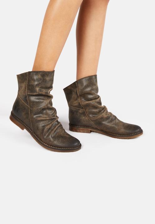 Image du produit Felmini Clash 8114, les bottines à hauteur de cheville en cuir souple avec une finition vintage (41)