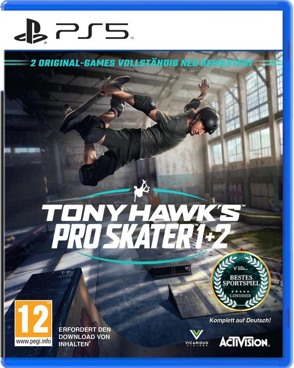 Actual product image Activision Tony Hawk Pro Skater 1 + 2 (PS5, DE)