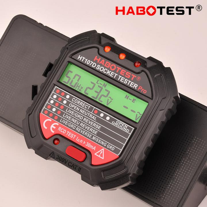 Actual product image Habotest HT107D (CAT II 300V)