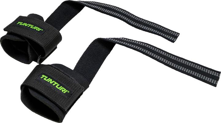 Actual product image Tunturi Gepolsterte Profi Lifting Straps Zughilfen