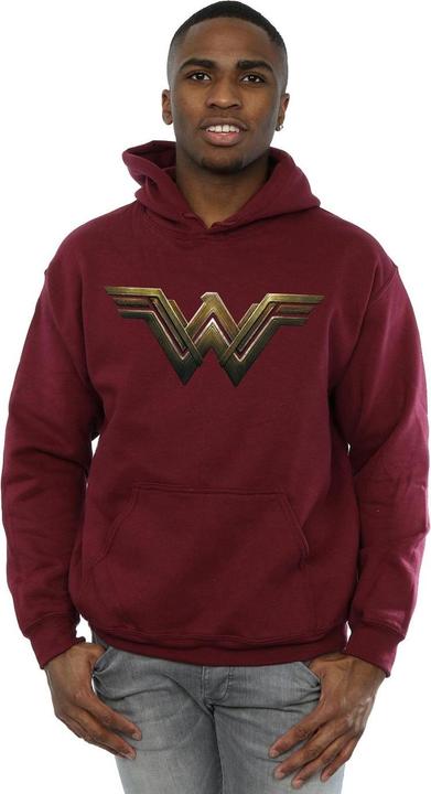 Immagine prodotto Felpa con cappuccio da uomo con logo Wonder Woman (S)